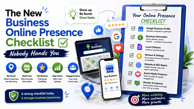 The New Business Online Presence Checklist Nobody Hands You